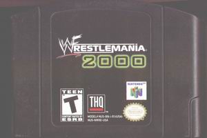 WWF WrestleMania 2000 (USA) Cart Scan